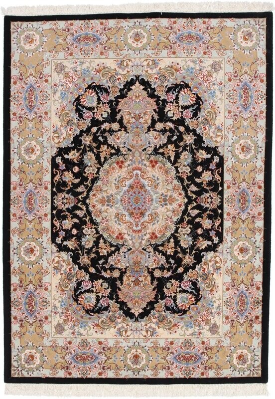 Täbriz Wolle mit Seide (sehr fein)
210x150 Täbriz Wolle mit Seide (sehr fein)
210x150