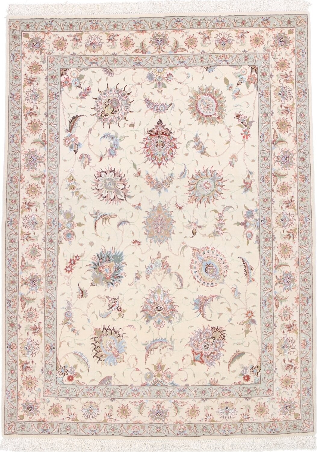 Täbriz Wolle mit Seide (fein)
212x156