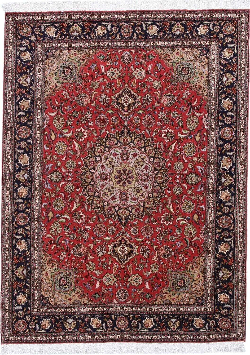 Täbriz Wolle mit Seide (fein)
212x156