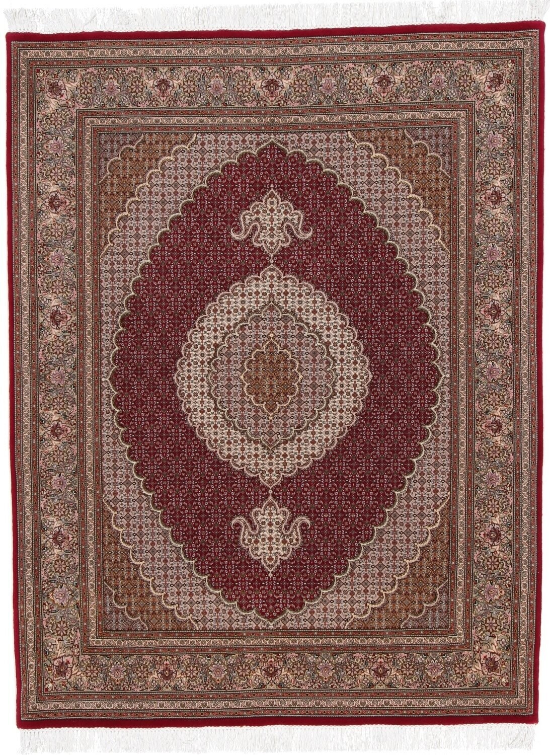 Täbriz Wolle mit Seide (fein)
202x153