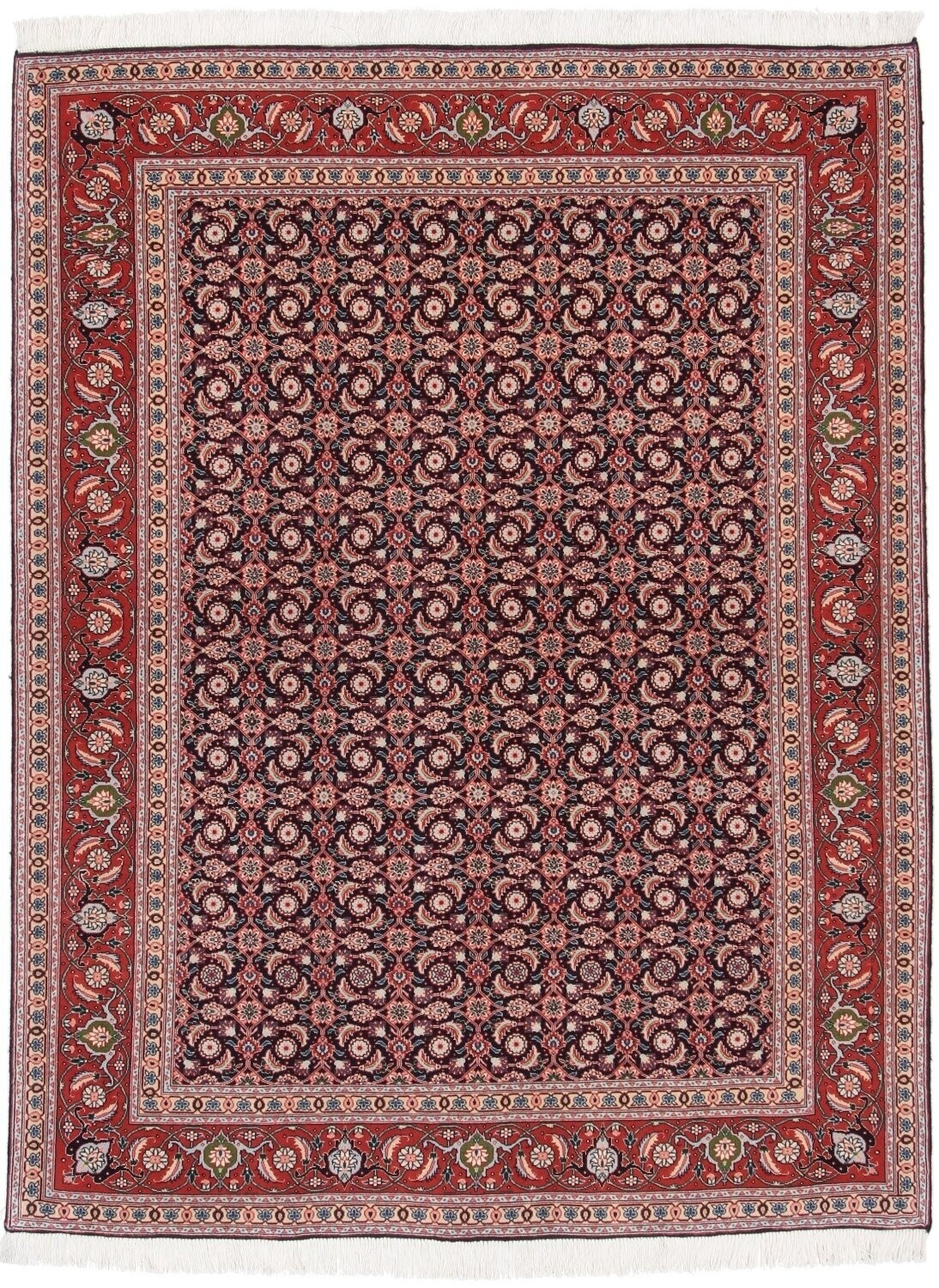Täbriz Wolle mit Seide (fein)
205x150
