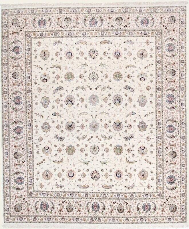 Täbriz Wolle mit Seide auf Seide
411x348 Täbriz Wolle mit Seide auf Seide
411x348