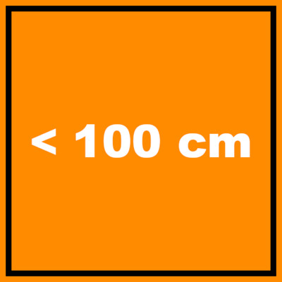 < 100 cm