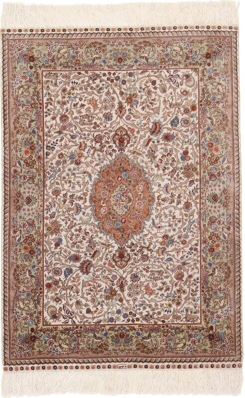 Hereke Seide (extrem fein) 91x64