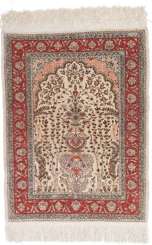 Hereke Seide 91x71