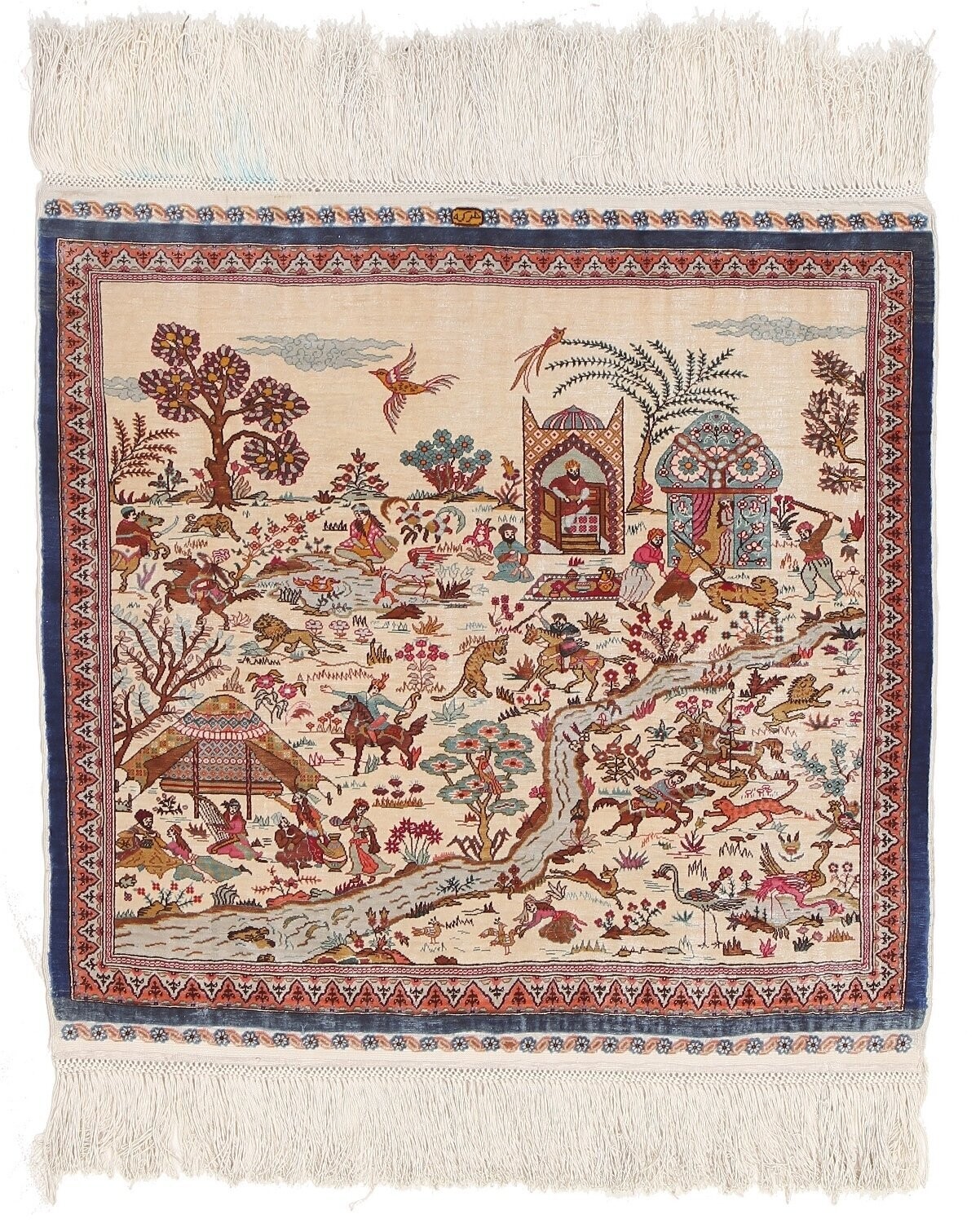 Hereke Seide (extrem fein) 57x55 Hereke Seide (extrem fein) 57x55