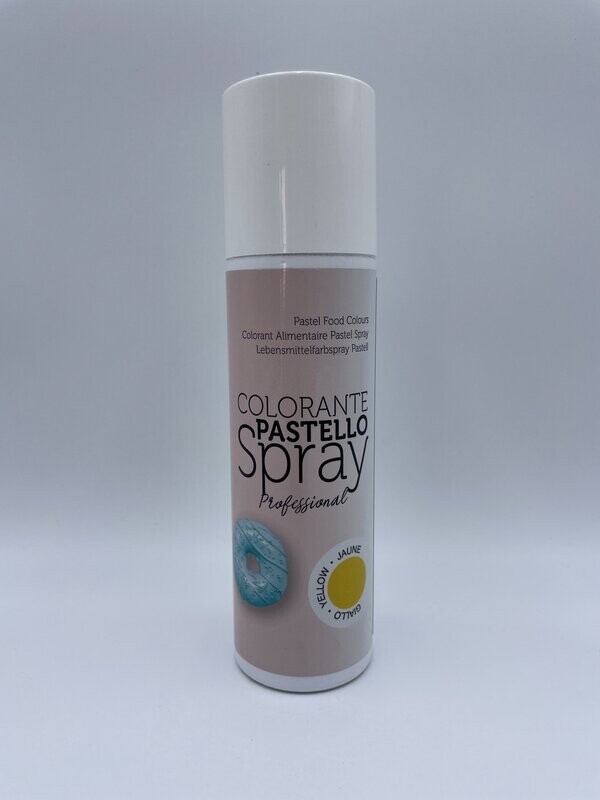 COLORANTE SPRAY ALIMENTARE GIALLO PASTELLO 250 ML