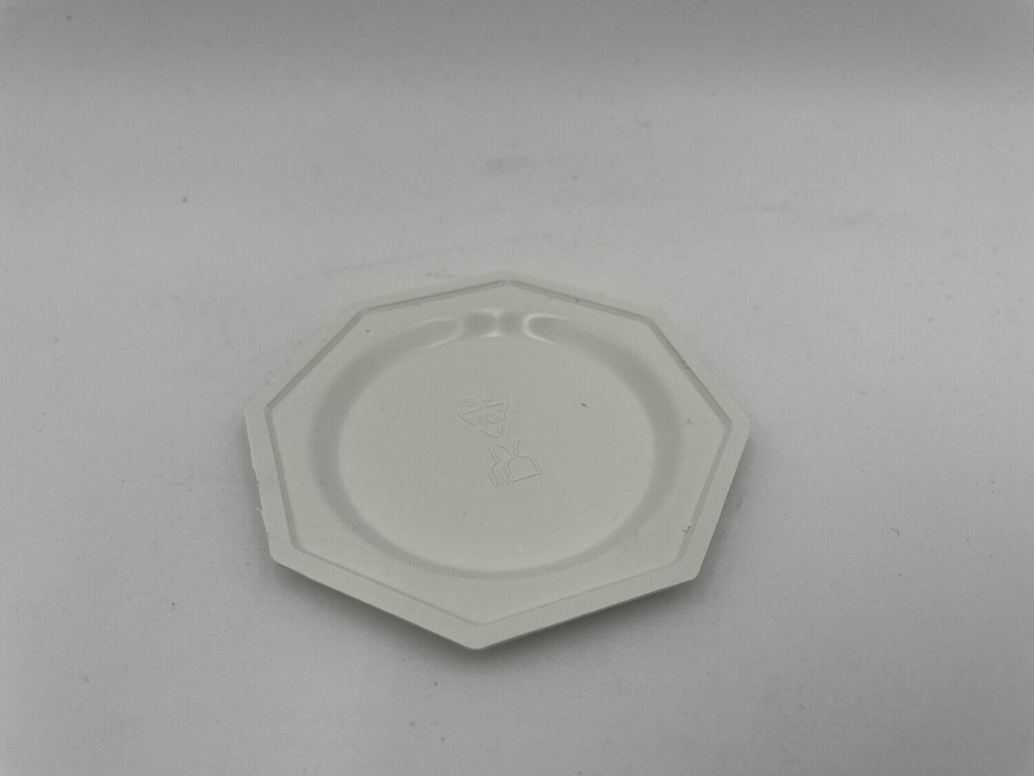 VASSOIETTO OTTAGONALE BIANCO 6 CM (conf. da 150 pz)