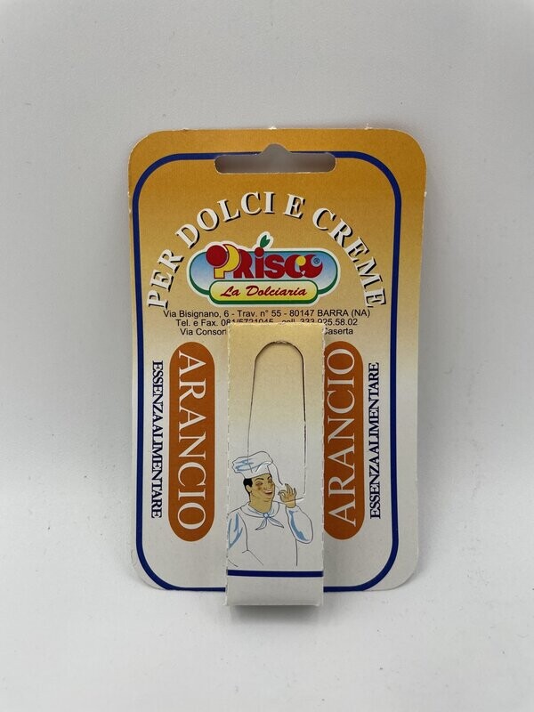 ESSENZA ALIMENTARE ARANCIO (2 fiale da 4 gr)