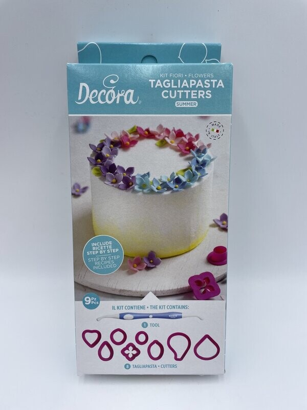 TAGLIAPASTA PER FIORI ESTATE (9 pezzi)