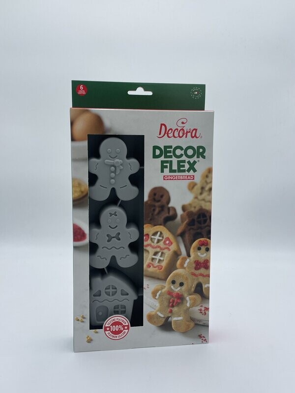 DECOR FLEX GINGERBREAD (6 cavità)