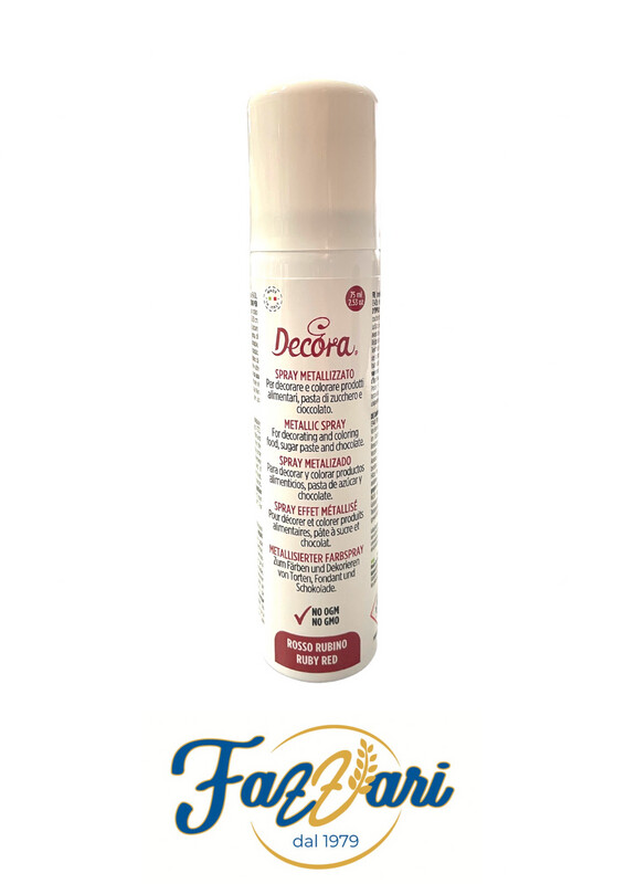 SPRAY METALLIZZATO RUBINO 75 ML