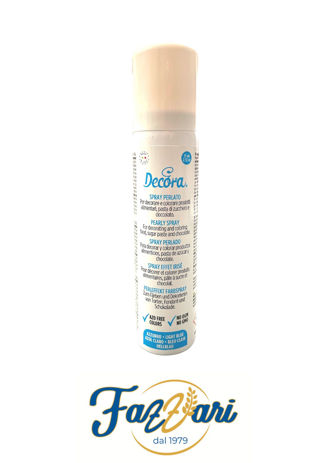 SPRAY PERLATO AZZURRO 75 ML