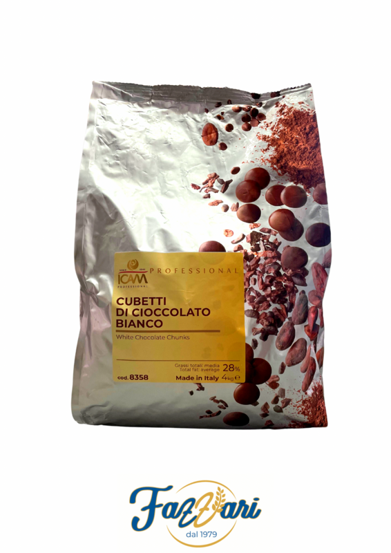 CUBETTI DI CIOCCOLATO BIANCO