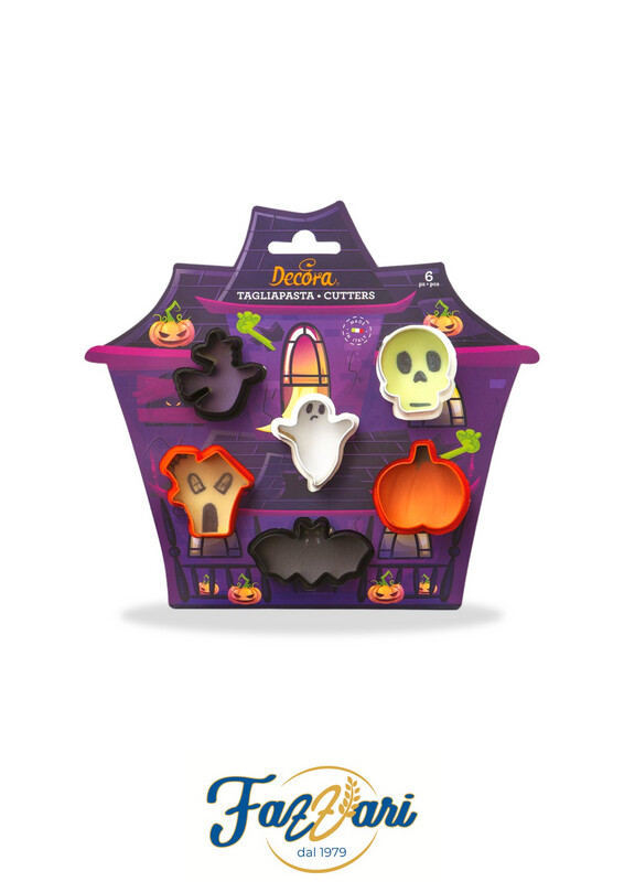 MINI TAGLIAPASTA HALLOWEEN (set 6 pezzi)
