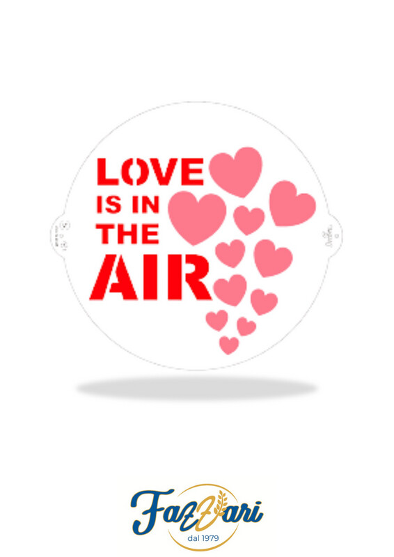STENCIL LOVE (diam.25 cm)