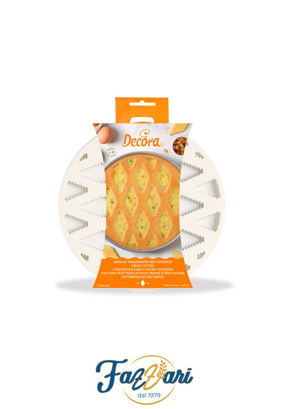 GRIGLIA TAGLIAPASTA PER CROSTATA E PASTIERA TRADICIONAL 30 CM