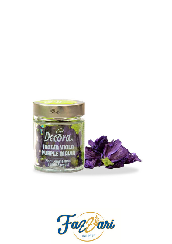 FIORI EDULI MALVA VIOLA