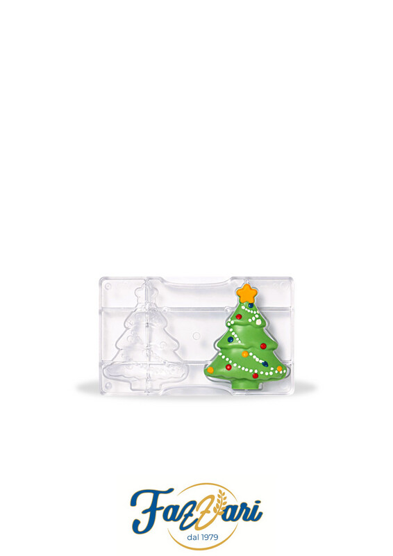 STAMPO ALBERO DI NATALE IN POLICARBONATO