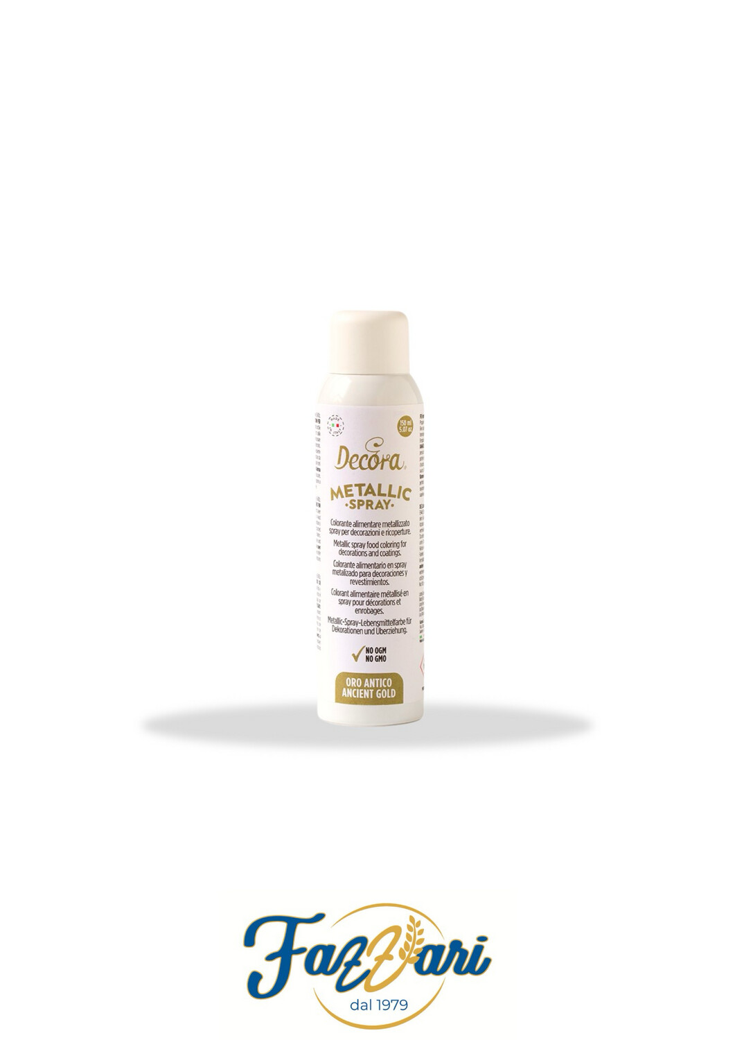 SPRAY METALLIC ORO ANTICO 150 ML (NO E171)