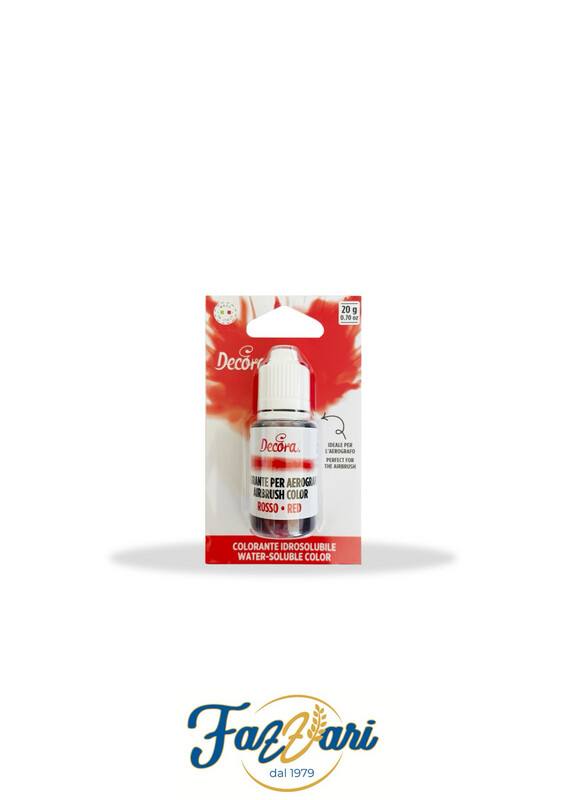 COLORANTE PER AEROGRAFO ROSSO