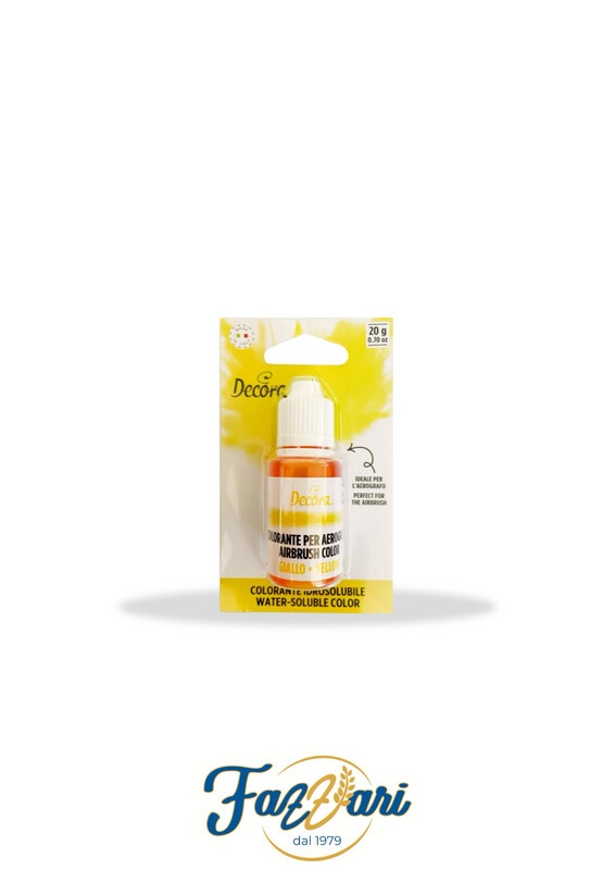 COLORANTE PER AEROGRAFO GIALLO