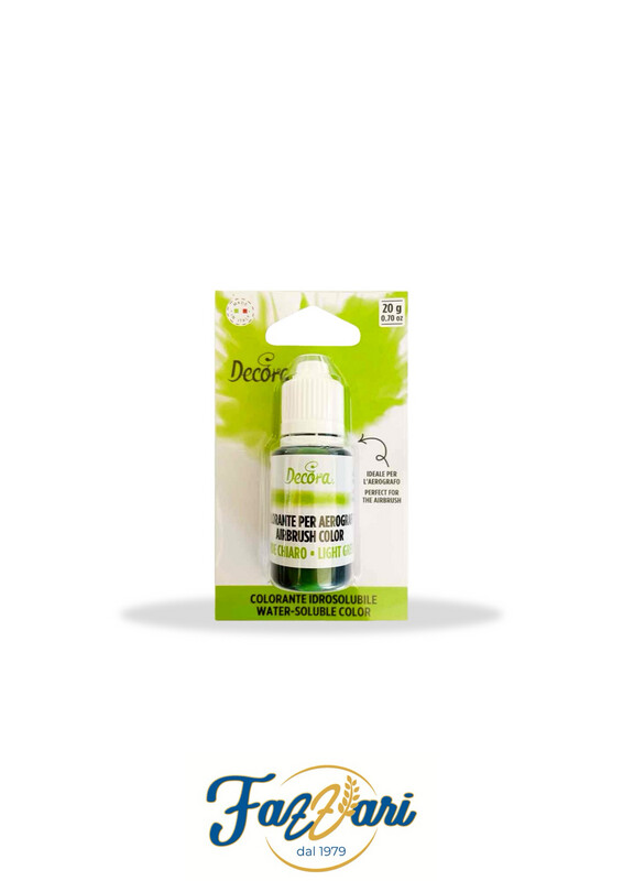 COLORANTE PER AEROGRAFO VERDE CHIARO