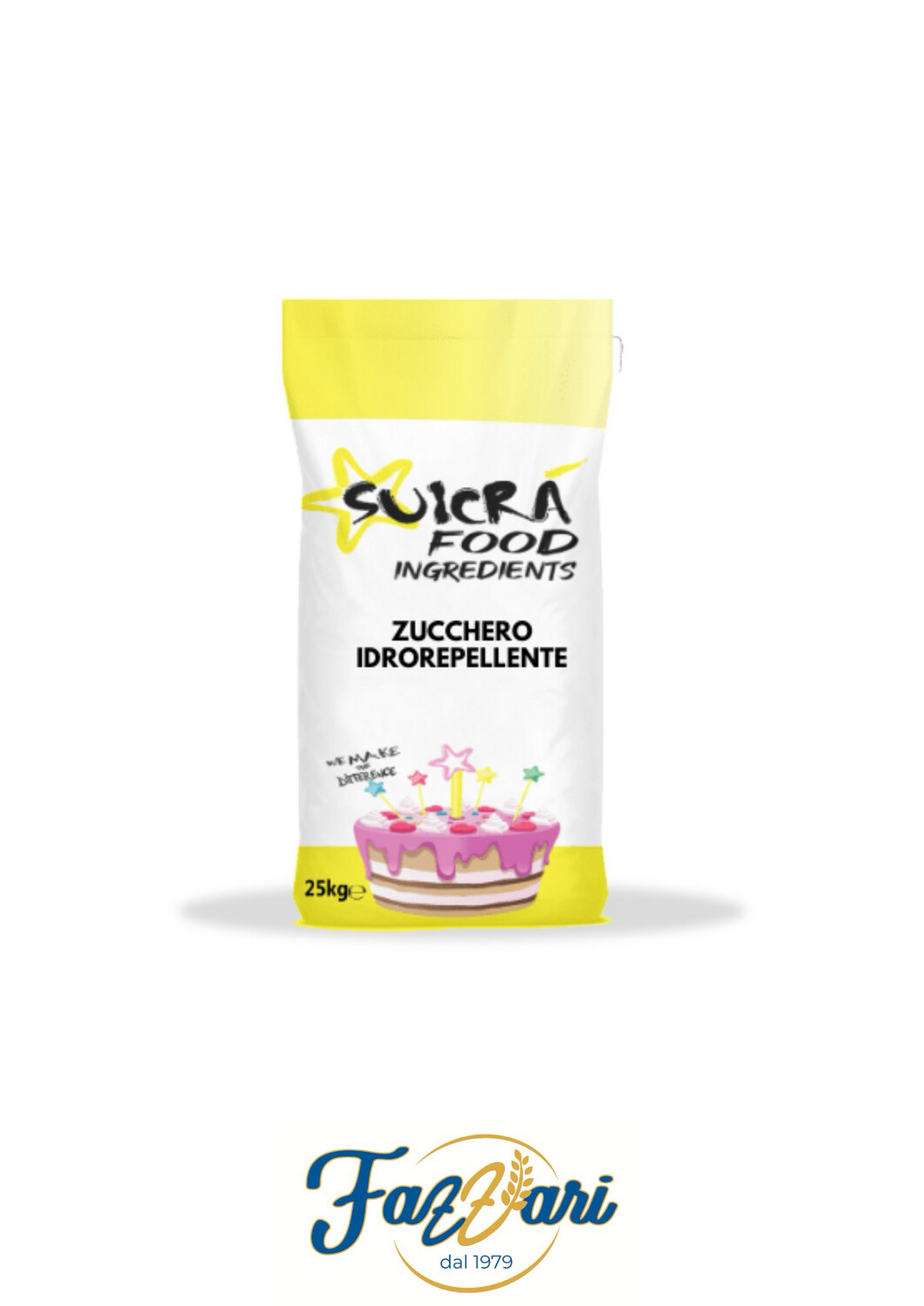ZUCCHERO IMPALPABILE IDROREPELLENTE KG 5