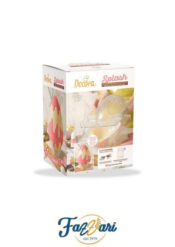 KIT SPLASH 2 STAMPI UOVA 250 G CON 4 MOLLE