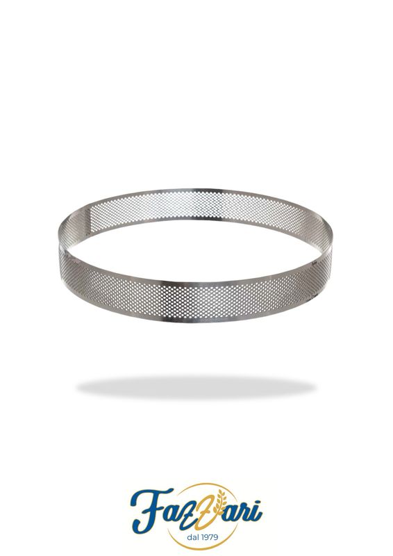 ANELLO MICROFORATO 24 CM INOX