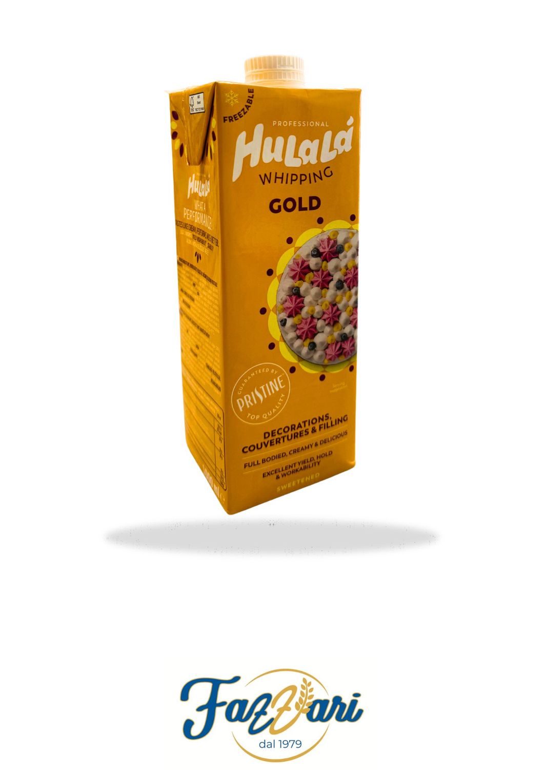 HULALA' GOLD WHIPPING (CREMA VEGETALE DA MONTARE) KG 1