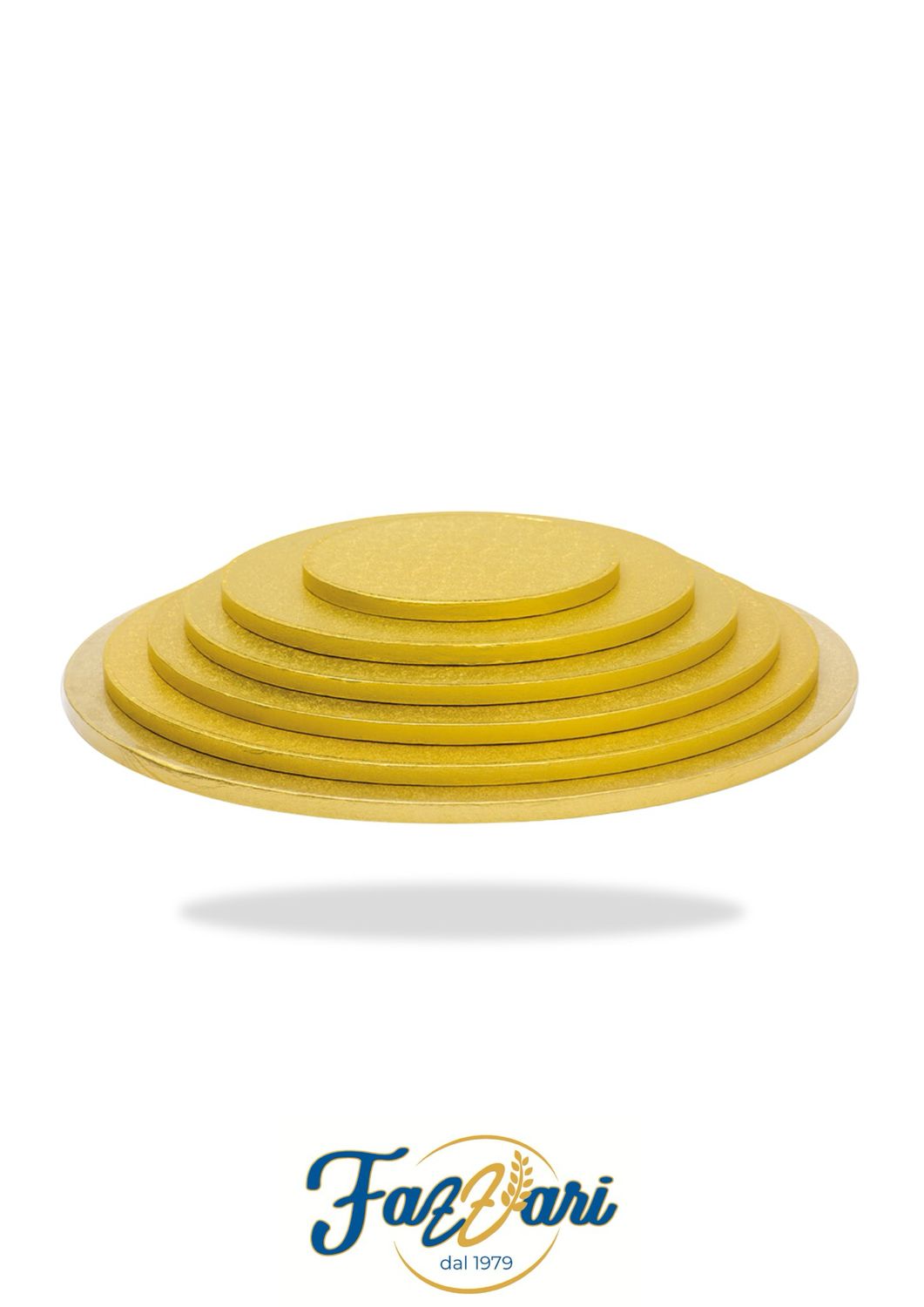 CAKEBOARD GOLD (40 CM- H 1,2 CM)