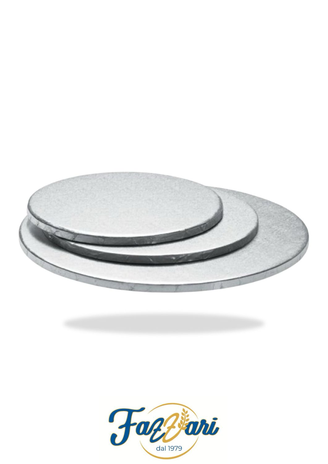 CAKEBOARD SILVER (45 CM - H 1,2 CM)