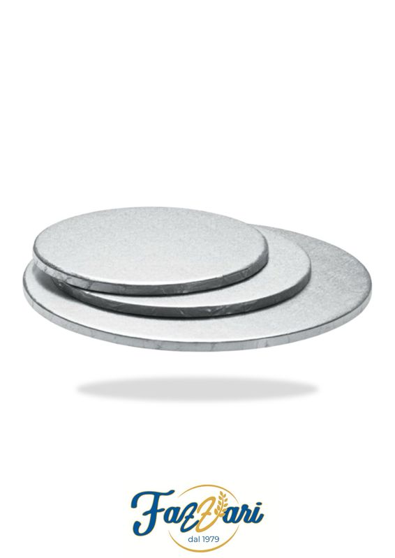 CAKEBOARD SILVER (45 CM - H 1,2 CM)