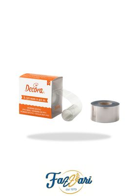 BOBINA PVC PER ALIMENTI 10 M X 50 MM