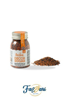 PERLINE ARANCIO E NERO PERLINE ARANCIO E NERO