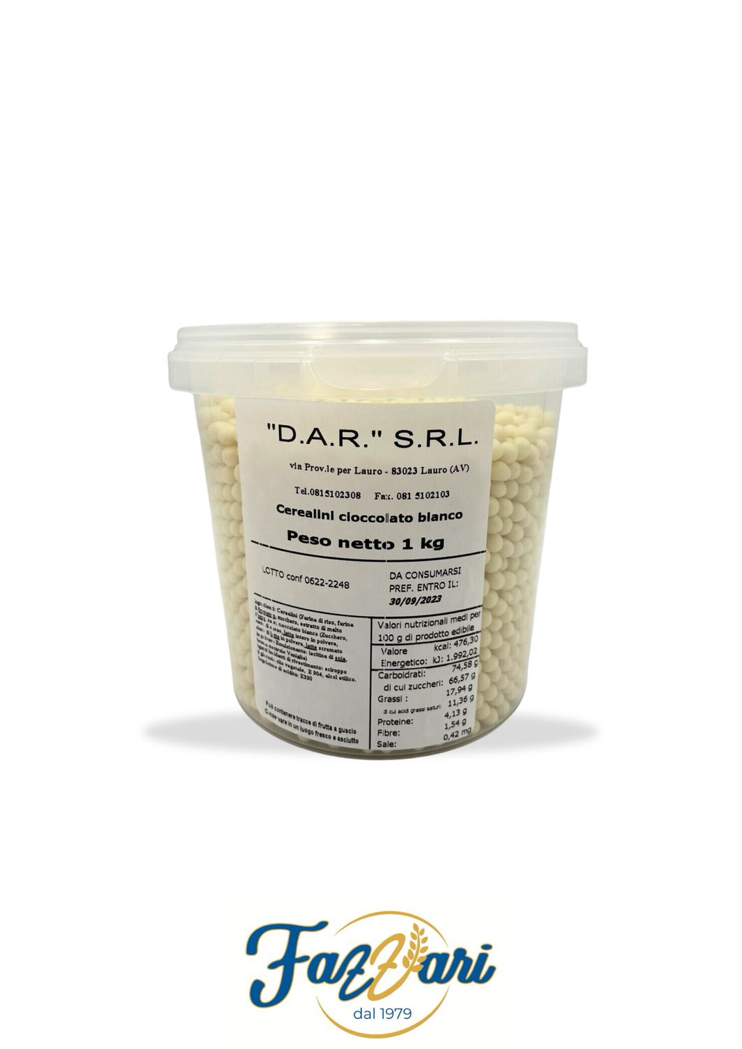 CEREALINI RICOPERTI DI CIOCCOLATO BIANCO