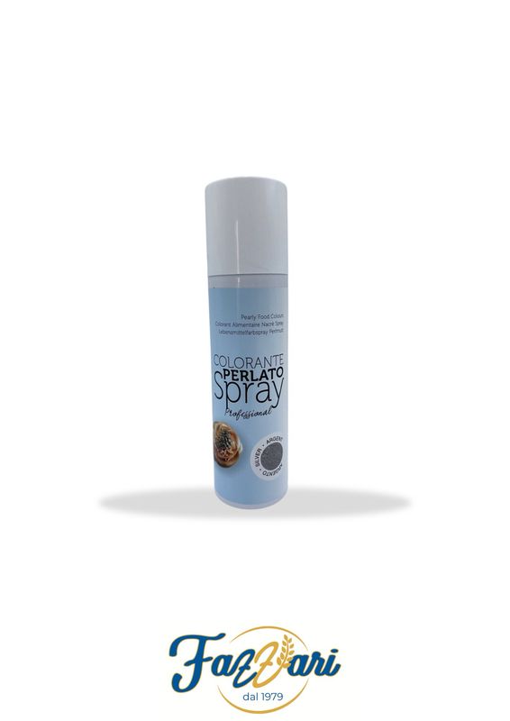 COLORANTE SPRAY ALIMENTARE ARGENTO PERLATO 250 ML