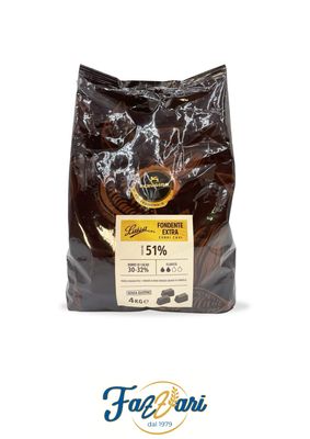 LUISA FONDENTE EXTRA 51% corpi cavi KG 4