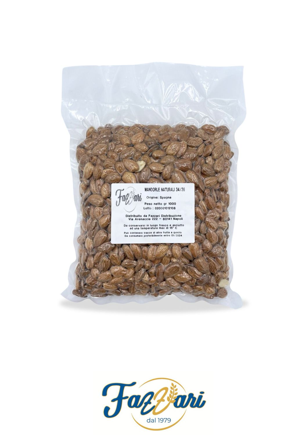 MANDORLE NATURALI 34/36 KG 1