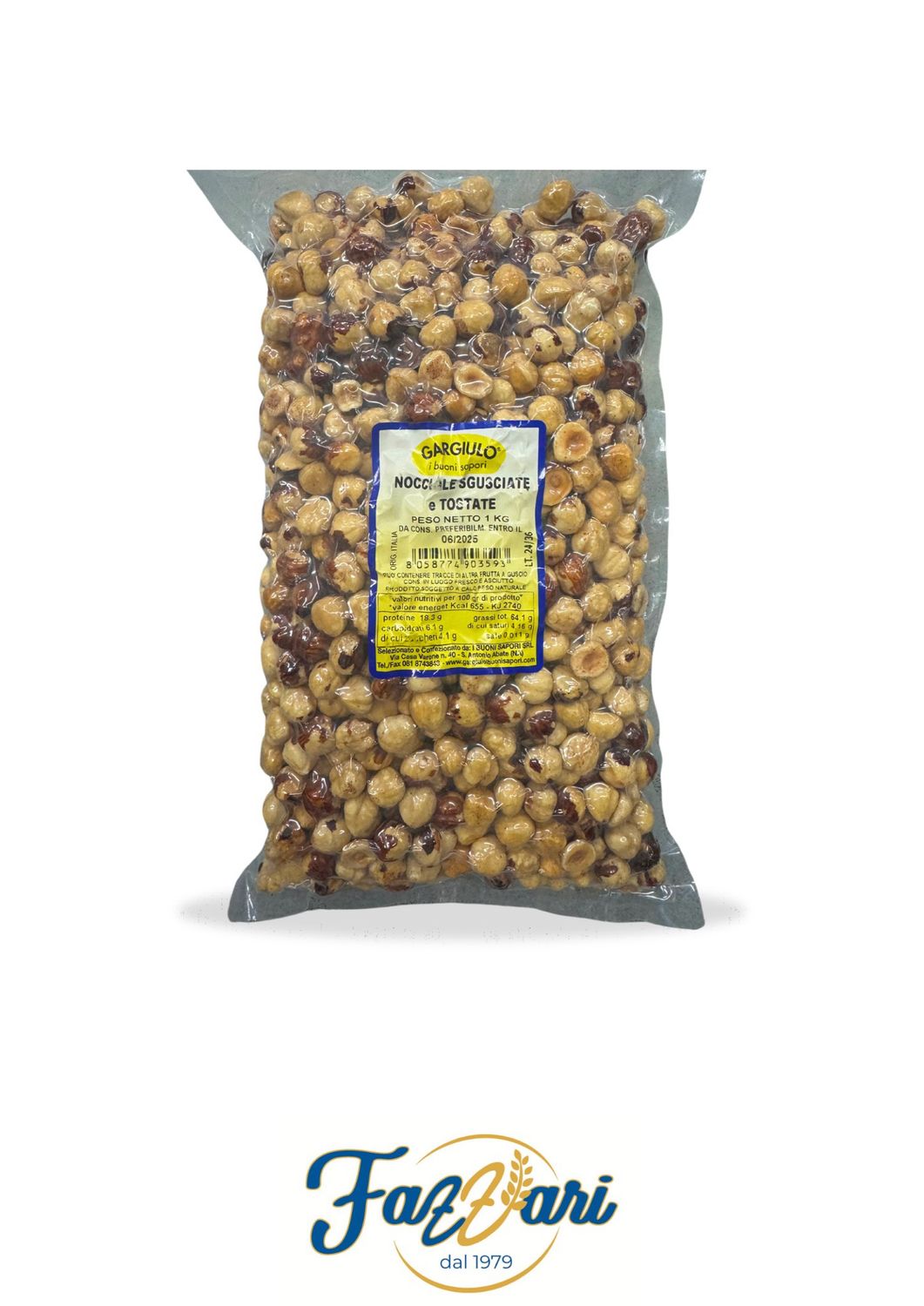 NOCCIOLE SGUSCIATE E TOSTATE (Italia) KG 1