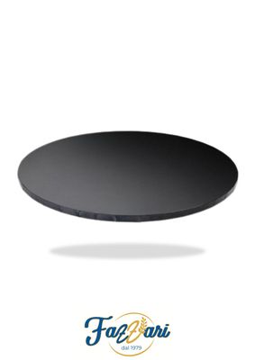 CAKEBOARD BLACK (25 CM- H 1,2 CM)