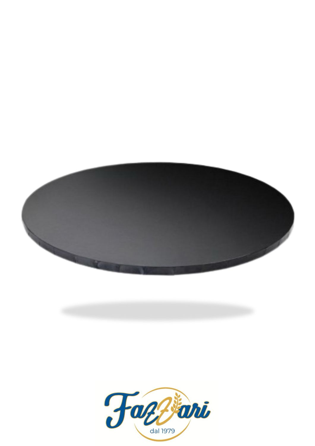 CAKEBOARD BLACK (30 CM- H 1,2 CM)