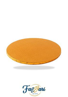 CAKEBOARD ORANGE (25 CM- H 1,2 CM)