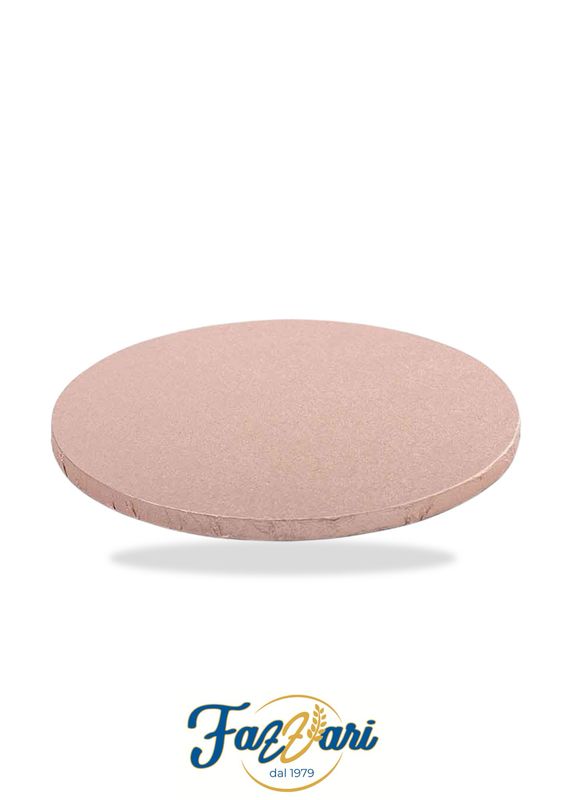 CAKEBOARD ROSA GOLD (35 CM- H 1,2 CM)