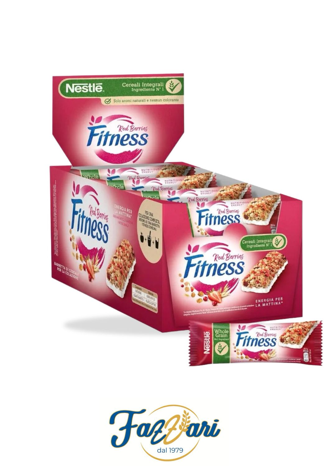 BARRETTE FITNESS RED BERRIES