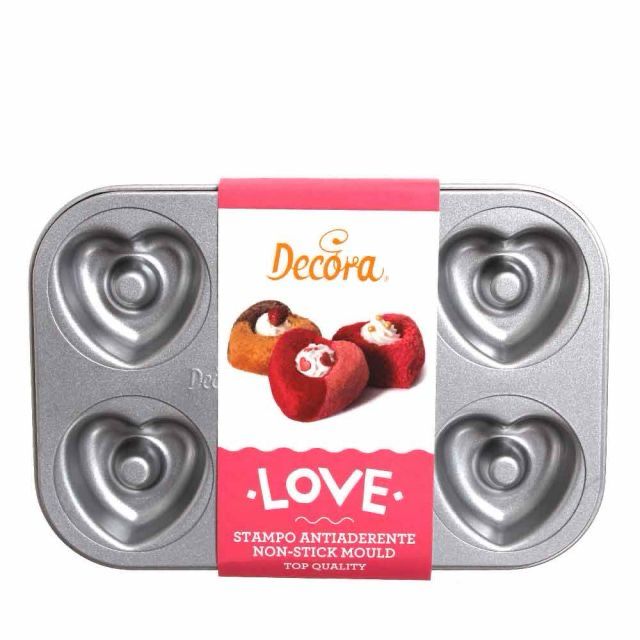 TEGLIA LOVE IN ACCIAIO ANTIADERENTE 