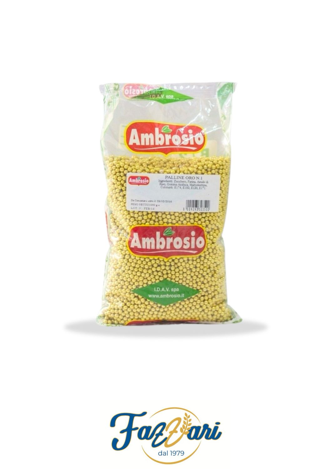 PALLINE ORO N 1 KG 1