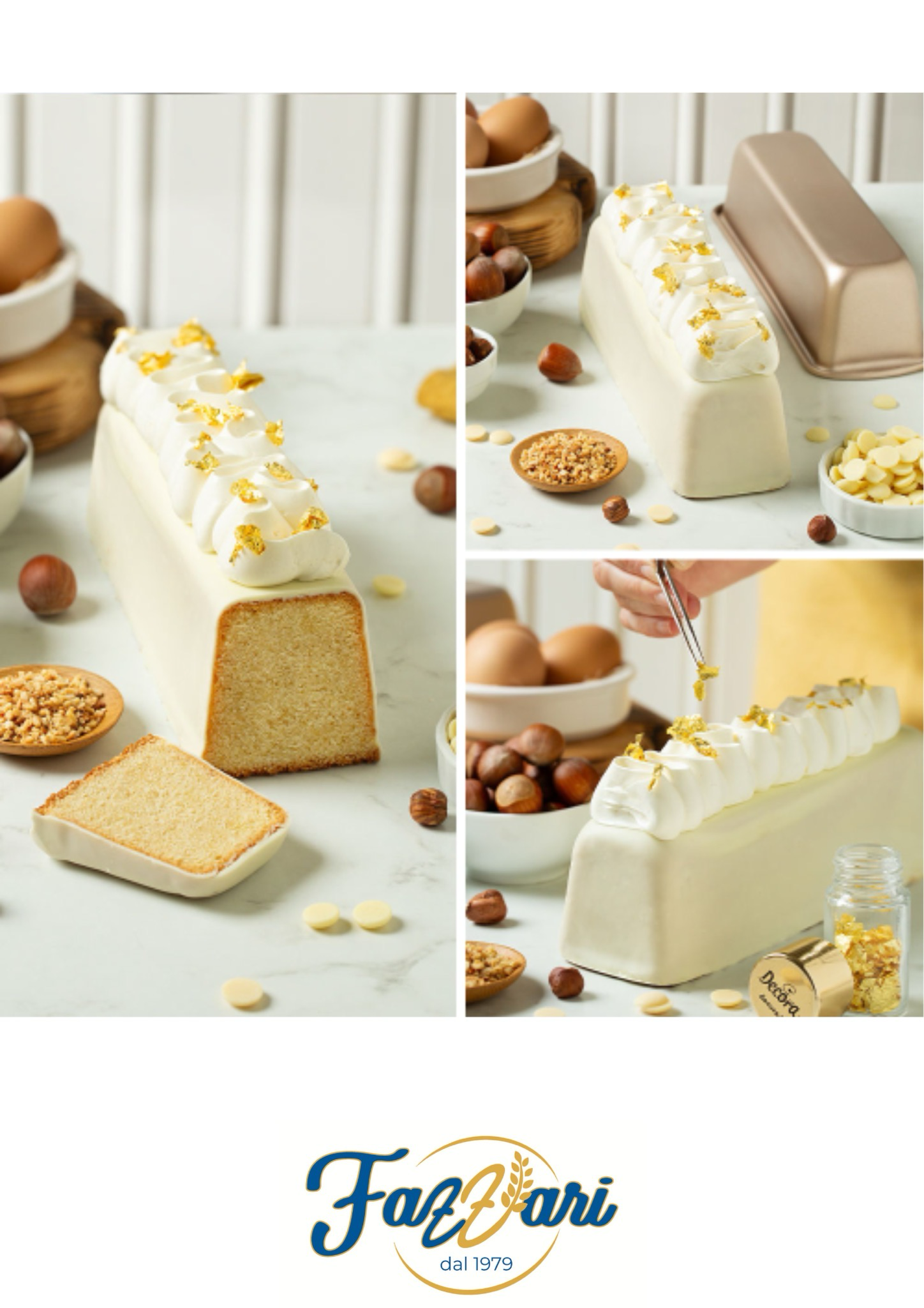 STAMPO SLIM CAKE GOLD LINE 21 CM