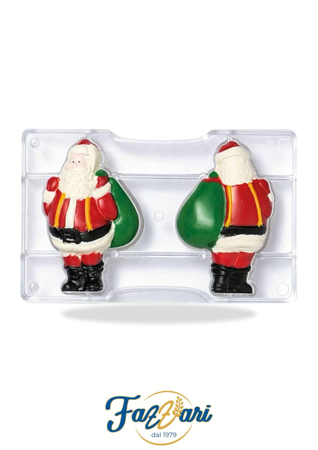 STAMPO BABBO NATALE IN POLICARBONATO